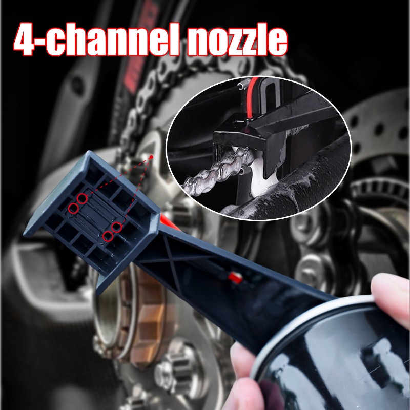أداة توزيع الزيت لتنظيف وصيانة - مراجعة Motorcycle Gear Oil For Chain وسعره