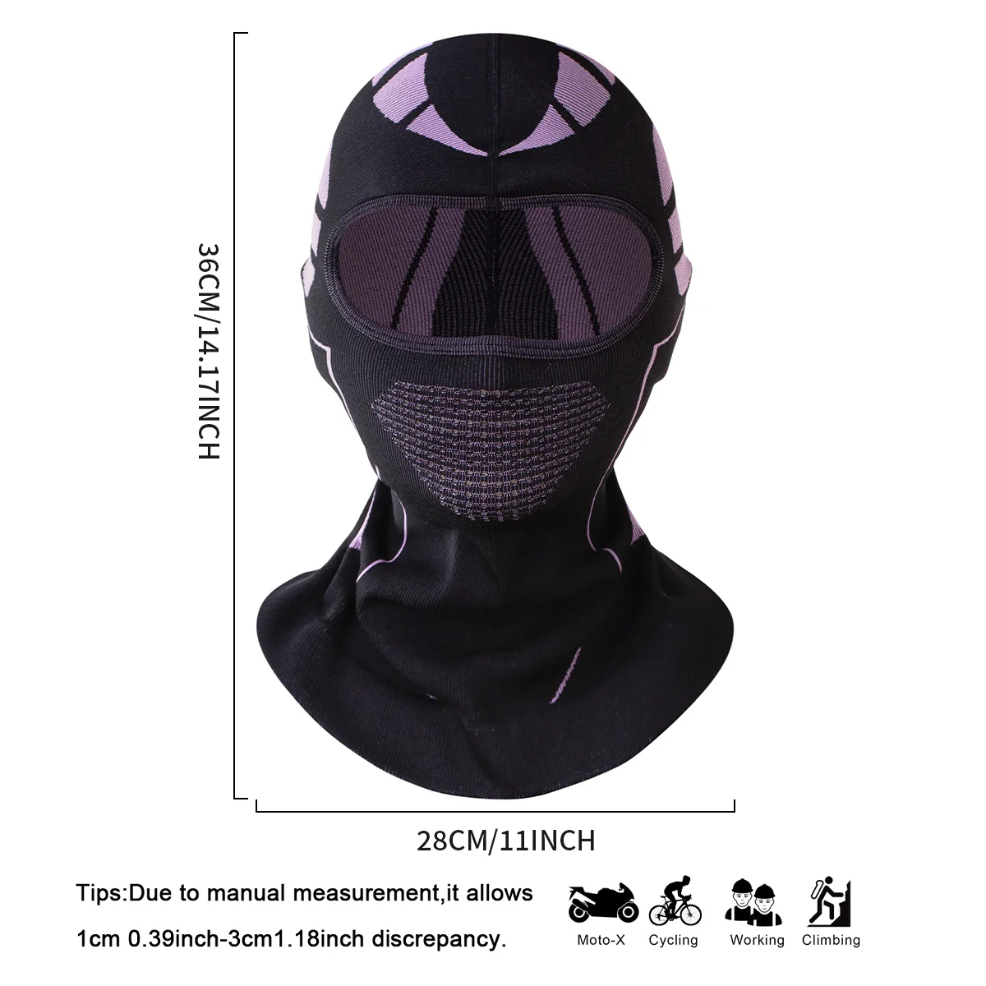 قناع وجه بالاكلافا للدراجات ال - مراجعة Motorcycle Gear For Woman وسعره