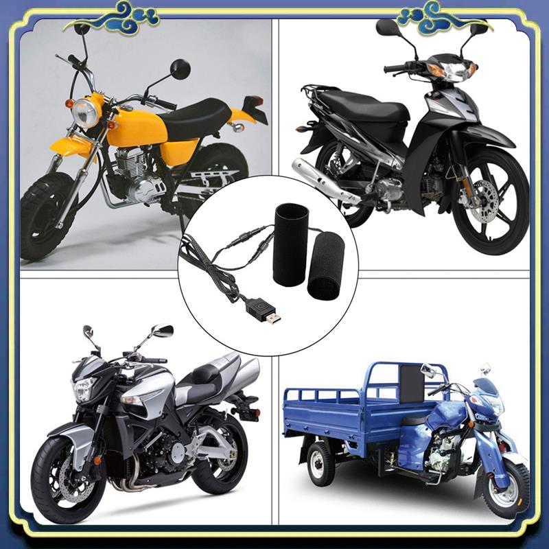 AU16-دراجة نارية ساخنة القبضات - مراجعة Handlebar Grip Heated وسعره