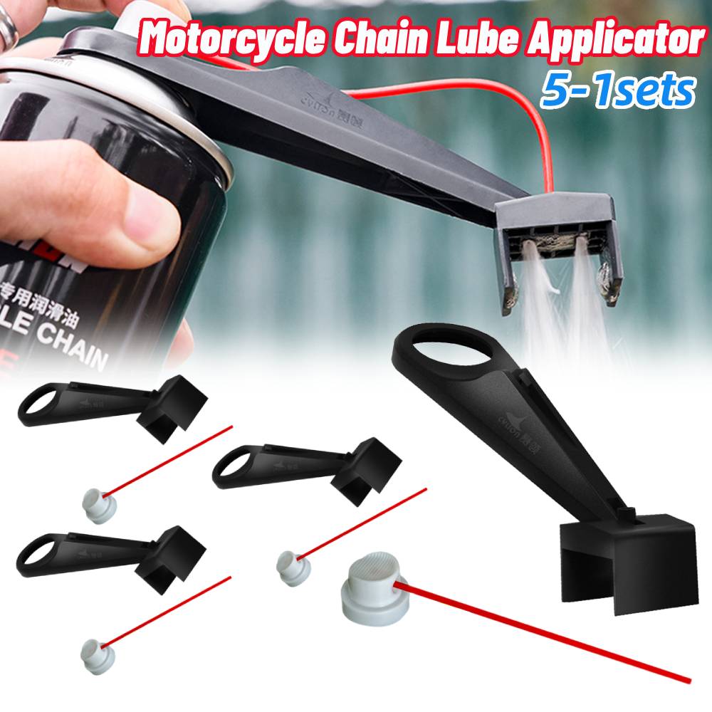 بخاخ زيت سلسلة الدراجة النارية - مراجعة Motorcycle Gear Oil For Chain وسعره