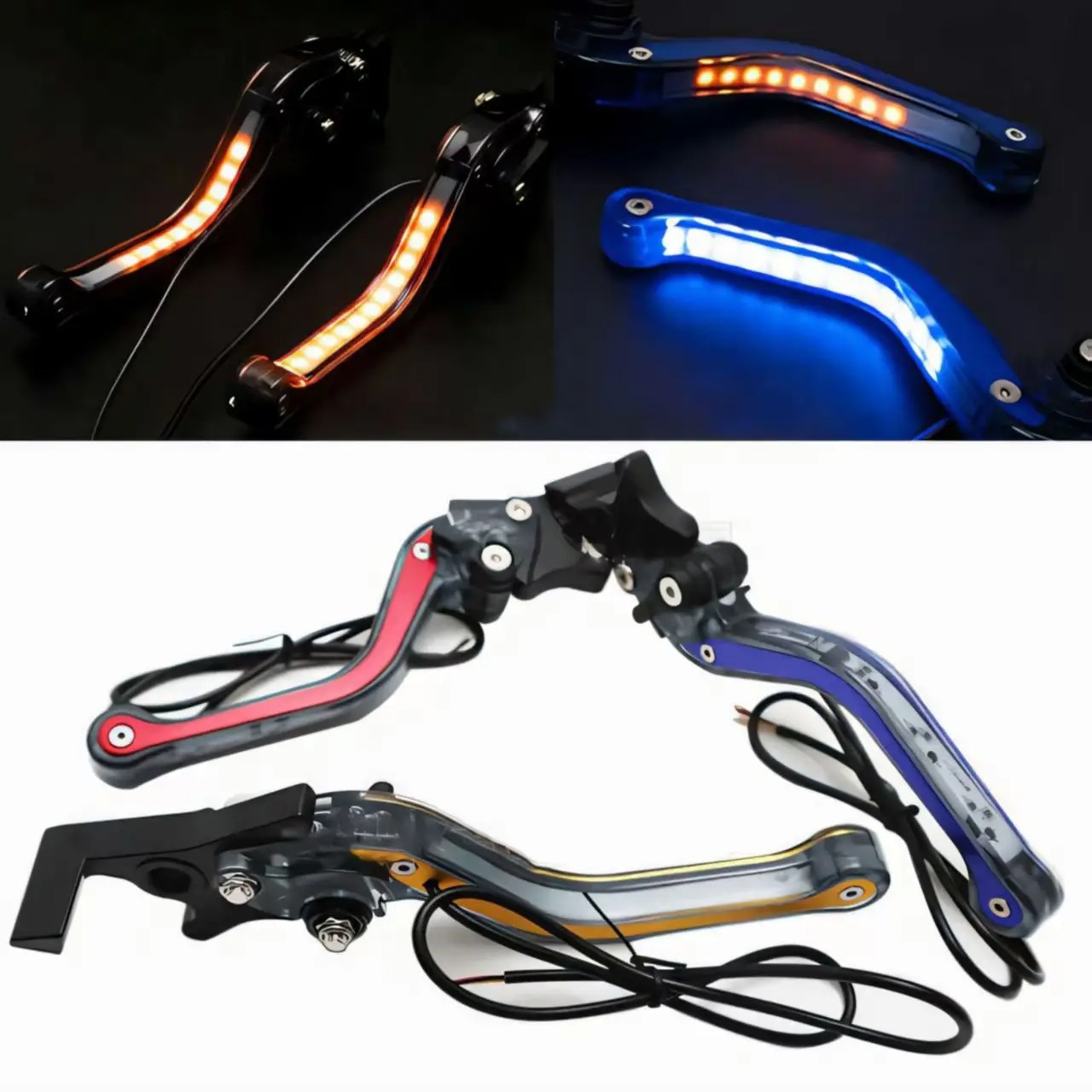 1 زوج العالمي للدراجات النارية - مراجعة Motorcycle Gear Lever Extender وسعره