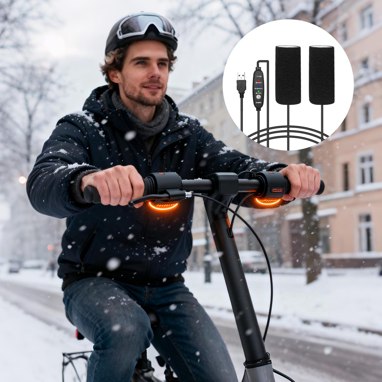 قبضة ساخنة للدراجات النارية مق - مراجعة Handlebar Grip Heated وسعره